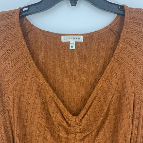 Curvy Sense Sunny Variegated Cashmere Sweater Knit - Picture 6 of 12